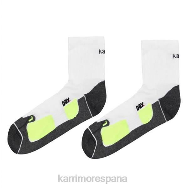 accesorios Karrimor Pack de 2 calcetines para correr Dri Skin. blanco/fluo hombres L60N31